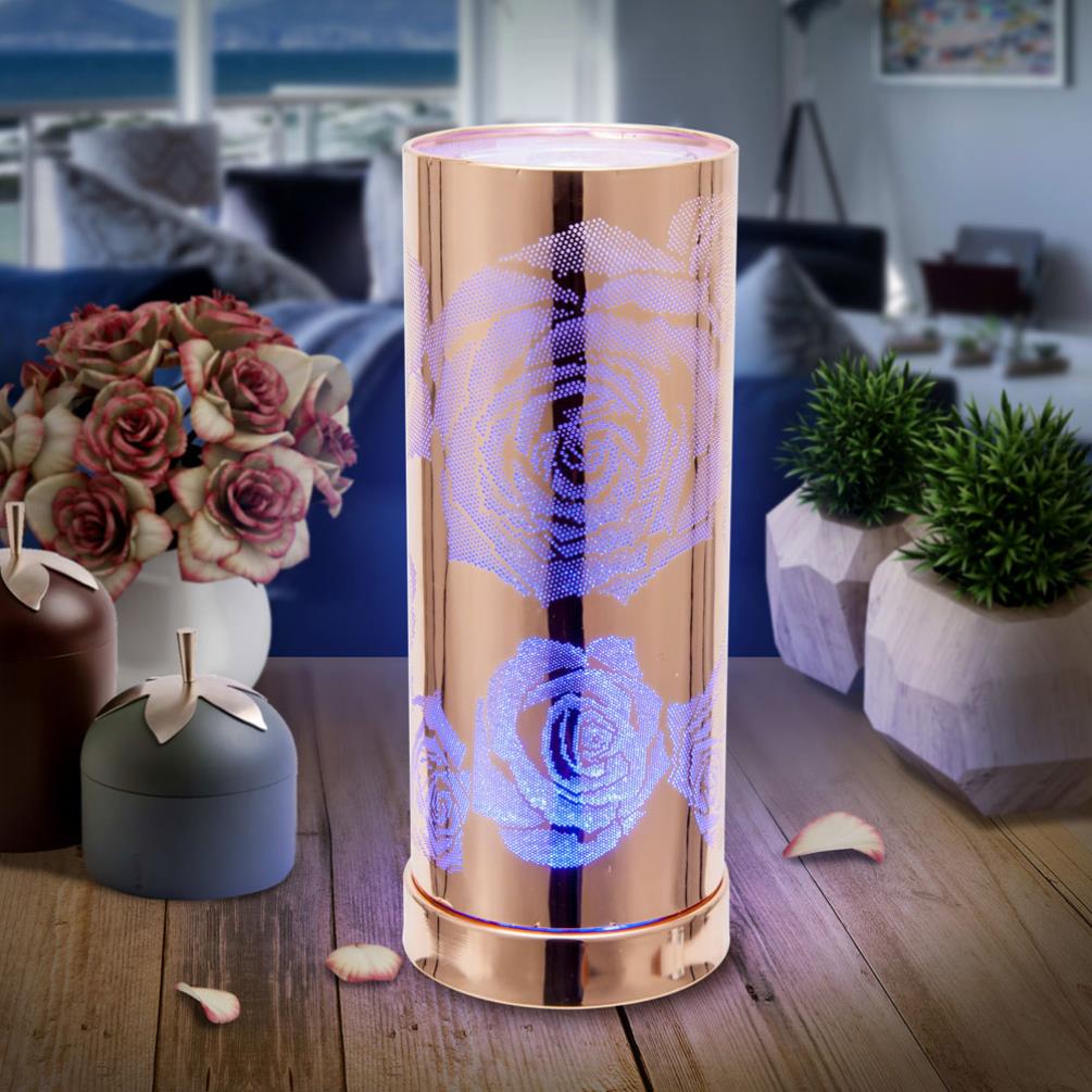 Sense Aroma Colour Changing Rose Gold Rose Electric Wax Melt Warmer Extra Image 3